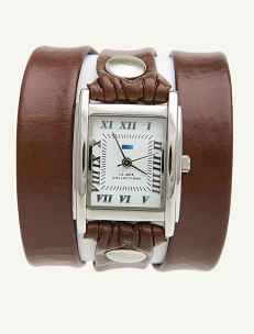 Brown Wrap Watch